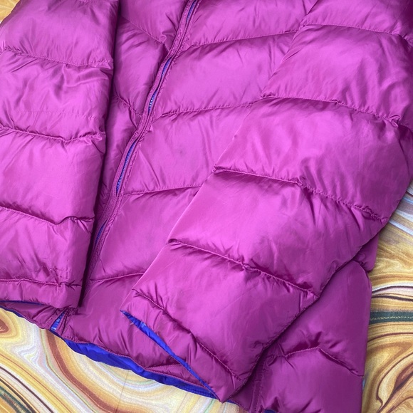 Vintage Woolrich Down Puffer Jacket Reversible - Picture 6 of 9